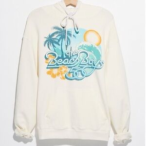 NWT Free People x Daydreamer Beach Boys Hoodie Small